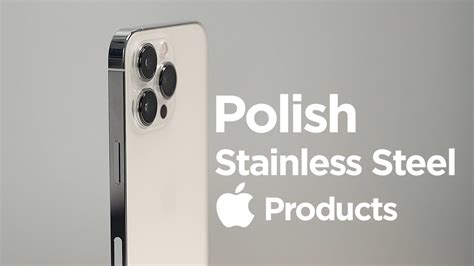 iPhone stainless steel scratches 